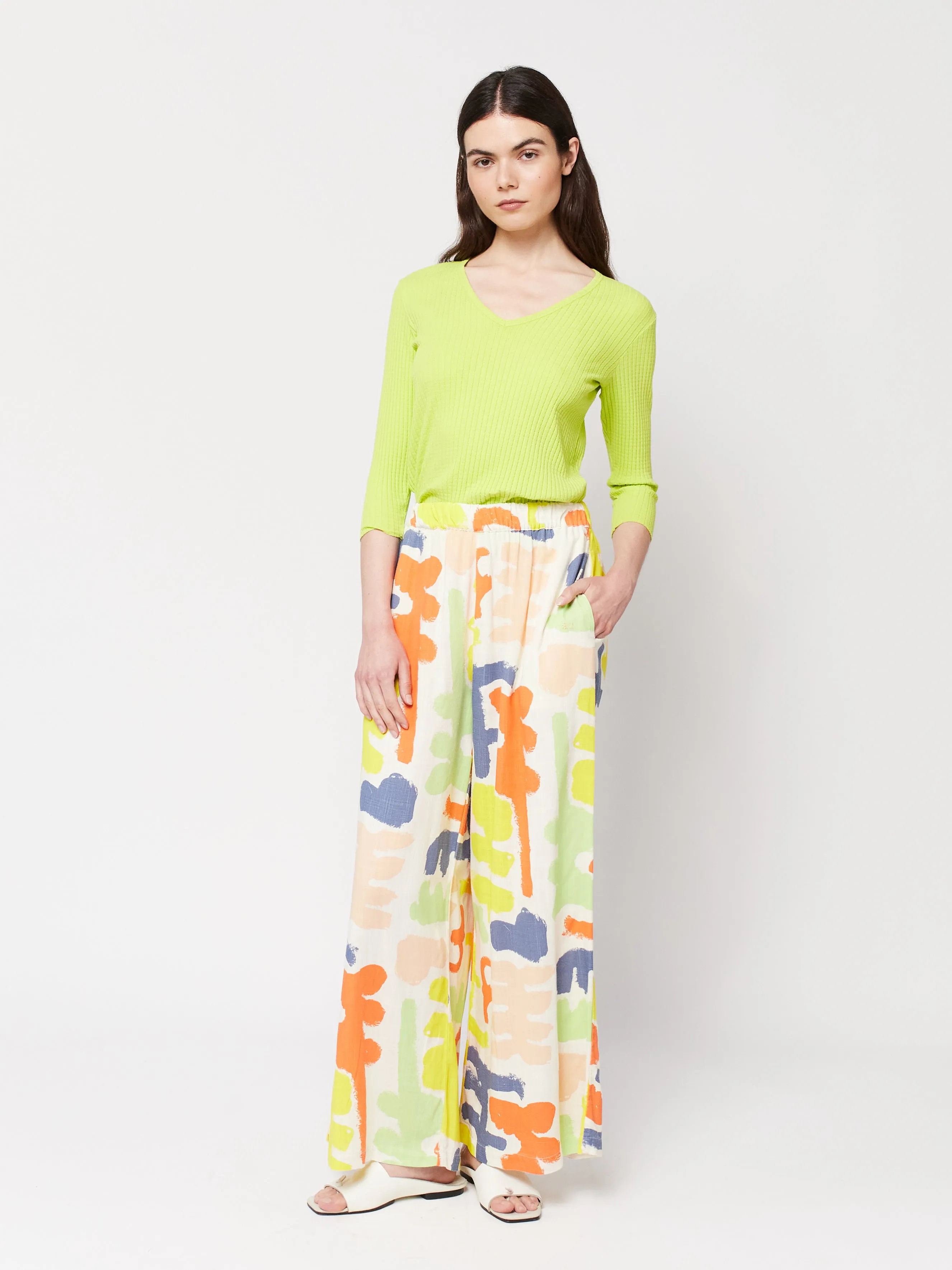 NEW Bobo Choses WOMAN | Carnival print flared pant