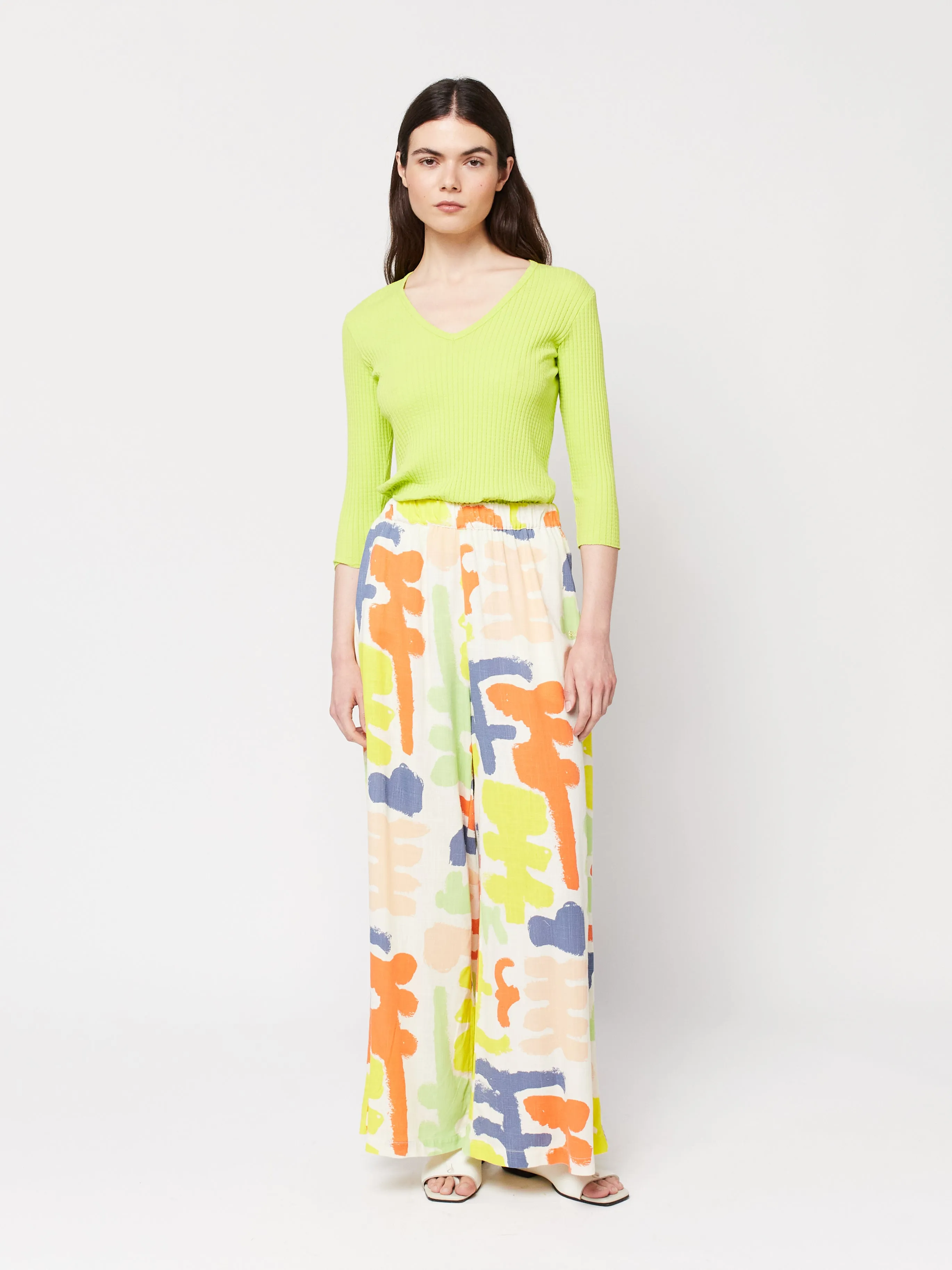 NEW Bobo Choses WOMAN | Carnival print flared pant