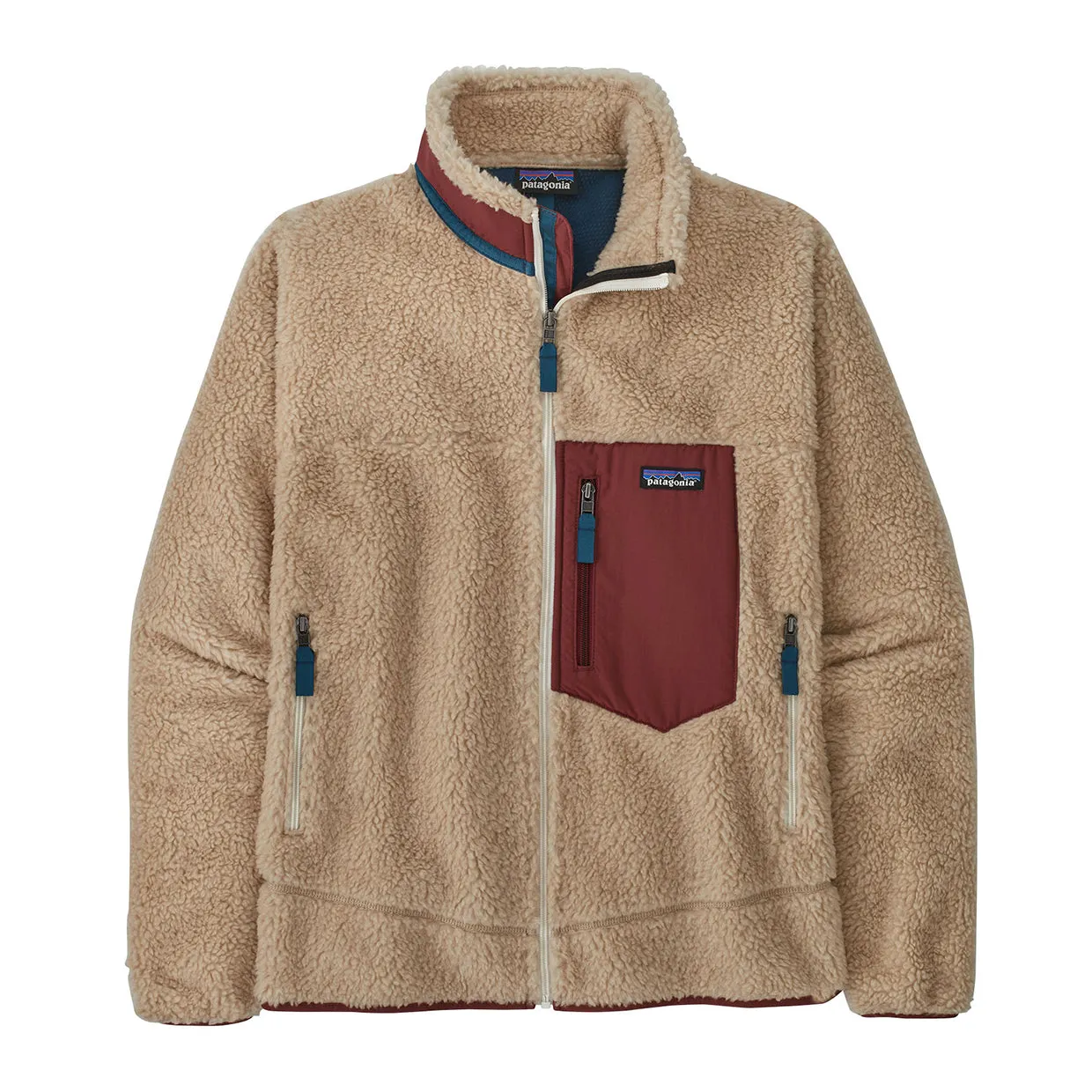 Pile Patagonia Classic Retro-X Beige / Bordeaux