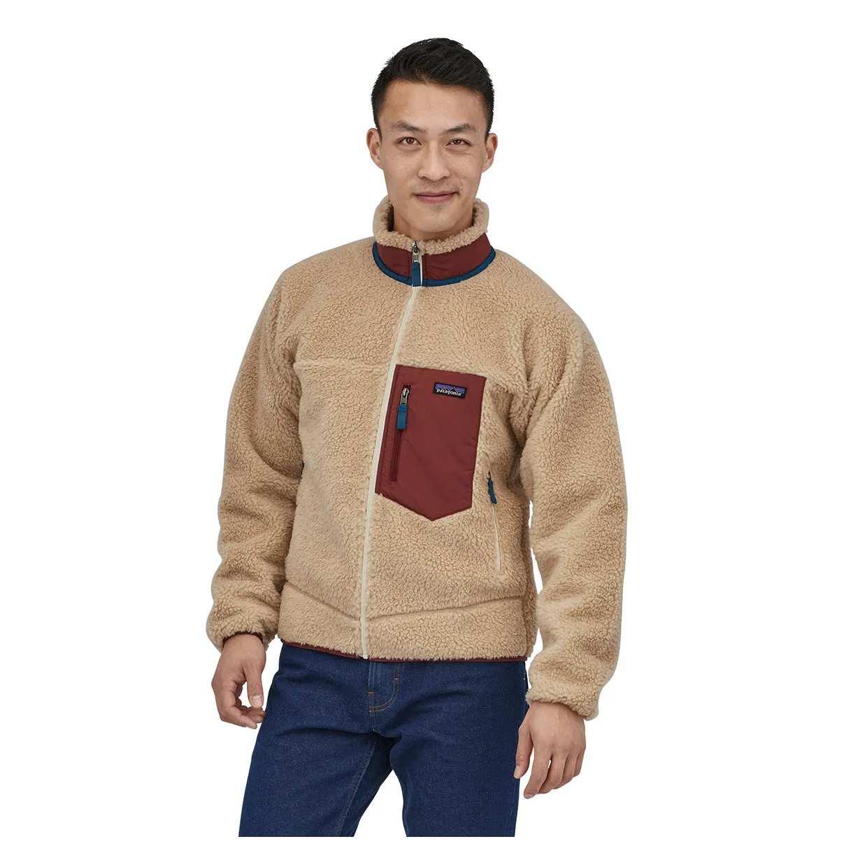 Pile Patagonia Classic Retro-X Beige / Bordeaux