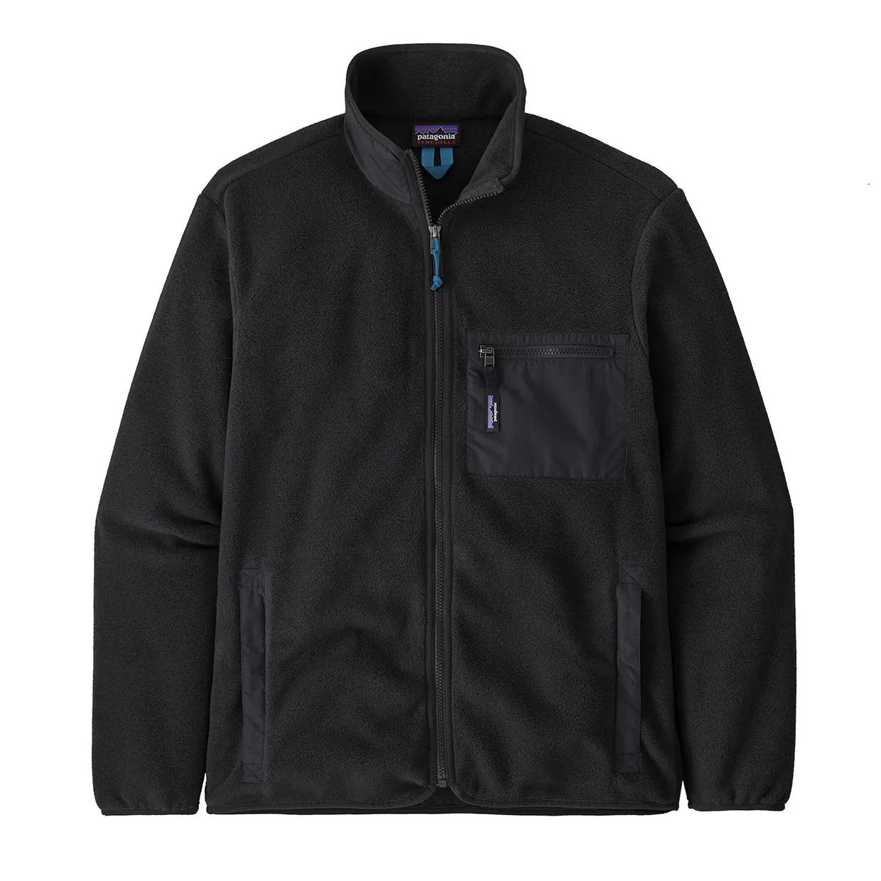 Pile Uomo Patagonia Synchilla Fleece Nero