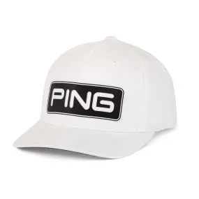 Ping Tour Classic Snapback Cap - White