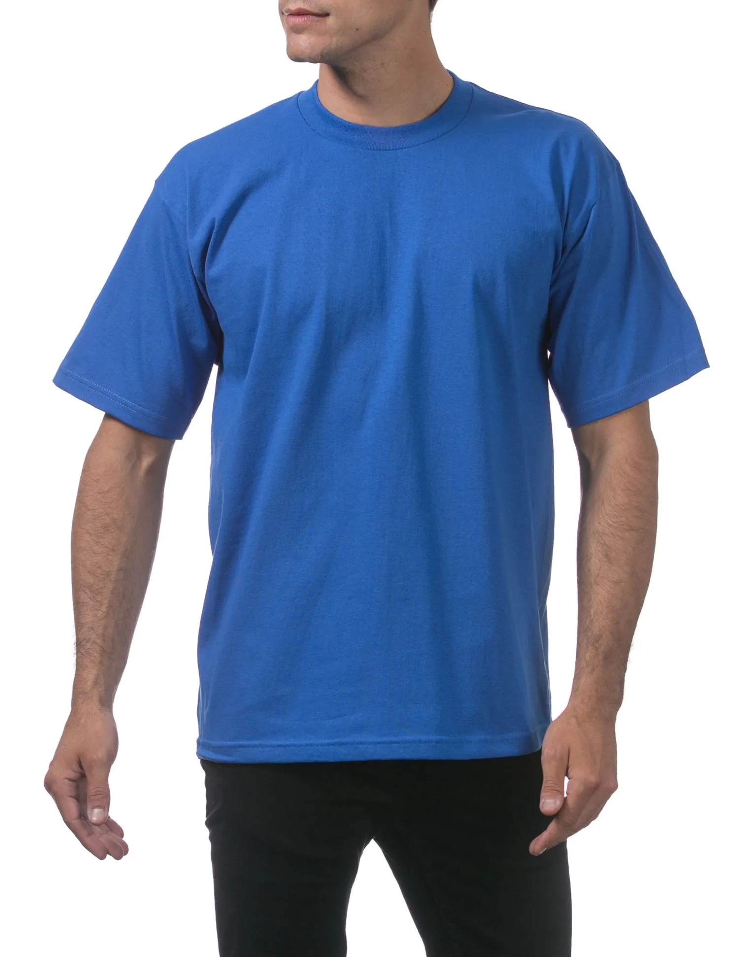 Proclub Heavyweight Short Sleeve Tall Tee - ROYAL BLUE