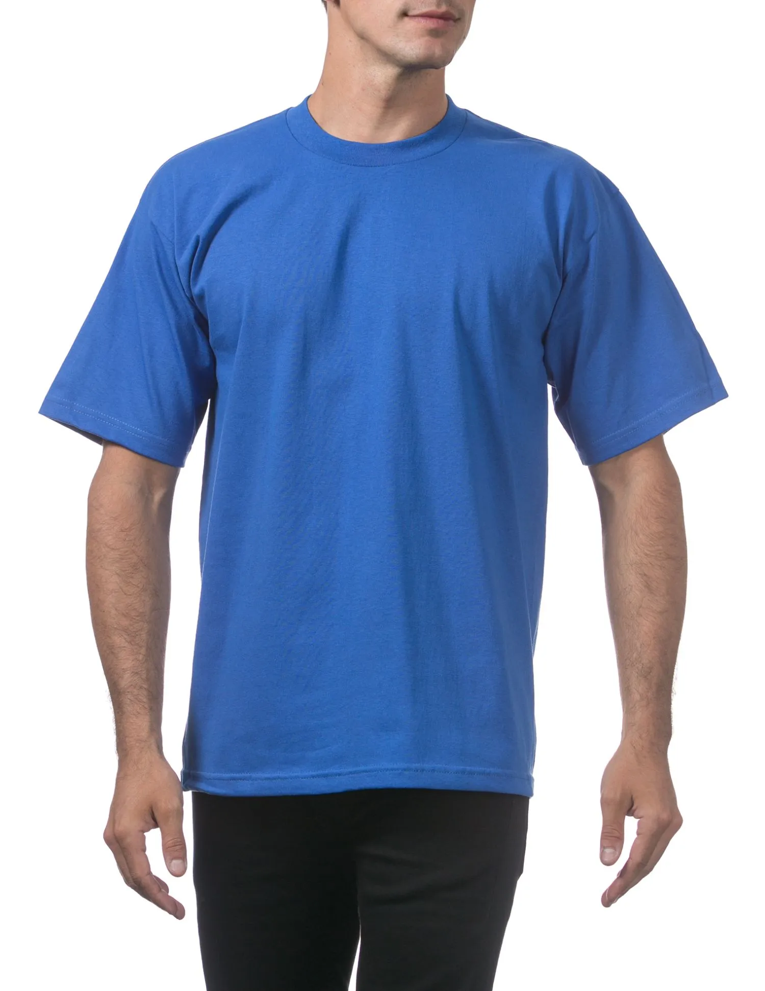 Proclub Heavyweight Short Sleeve Tall Tee - ROYAL BLUE