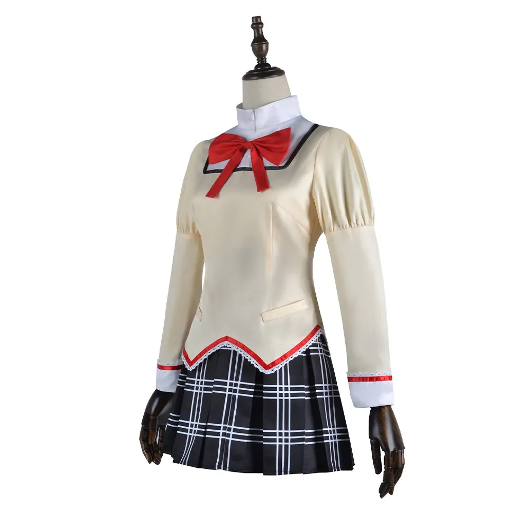 Puella Magi Madoka Magica- Kaname Madoka Cosplay Costume Outfits Halloween Carnival Party Disguise Suit