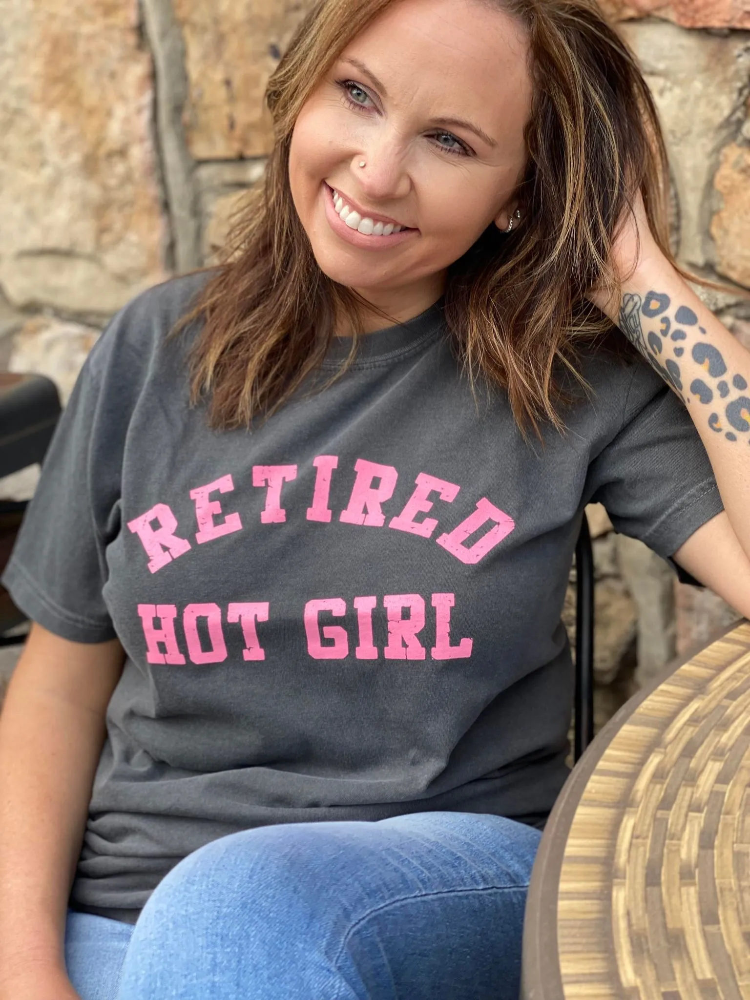 Retired Hot Girl Tee