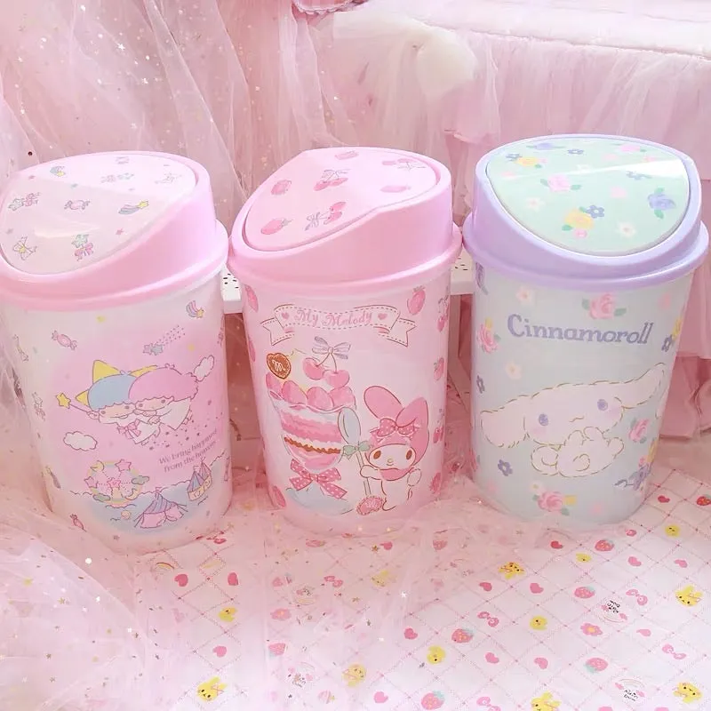 sanrio small garbage bin