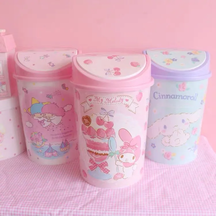 sanrio small garbage bin