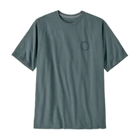 T-shirt Uomo Patagonia Spoke Stencil Verde