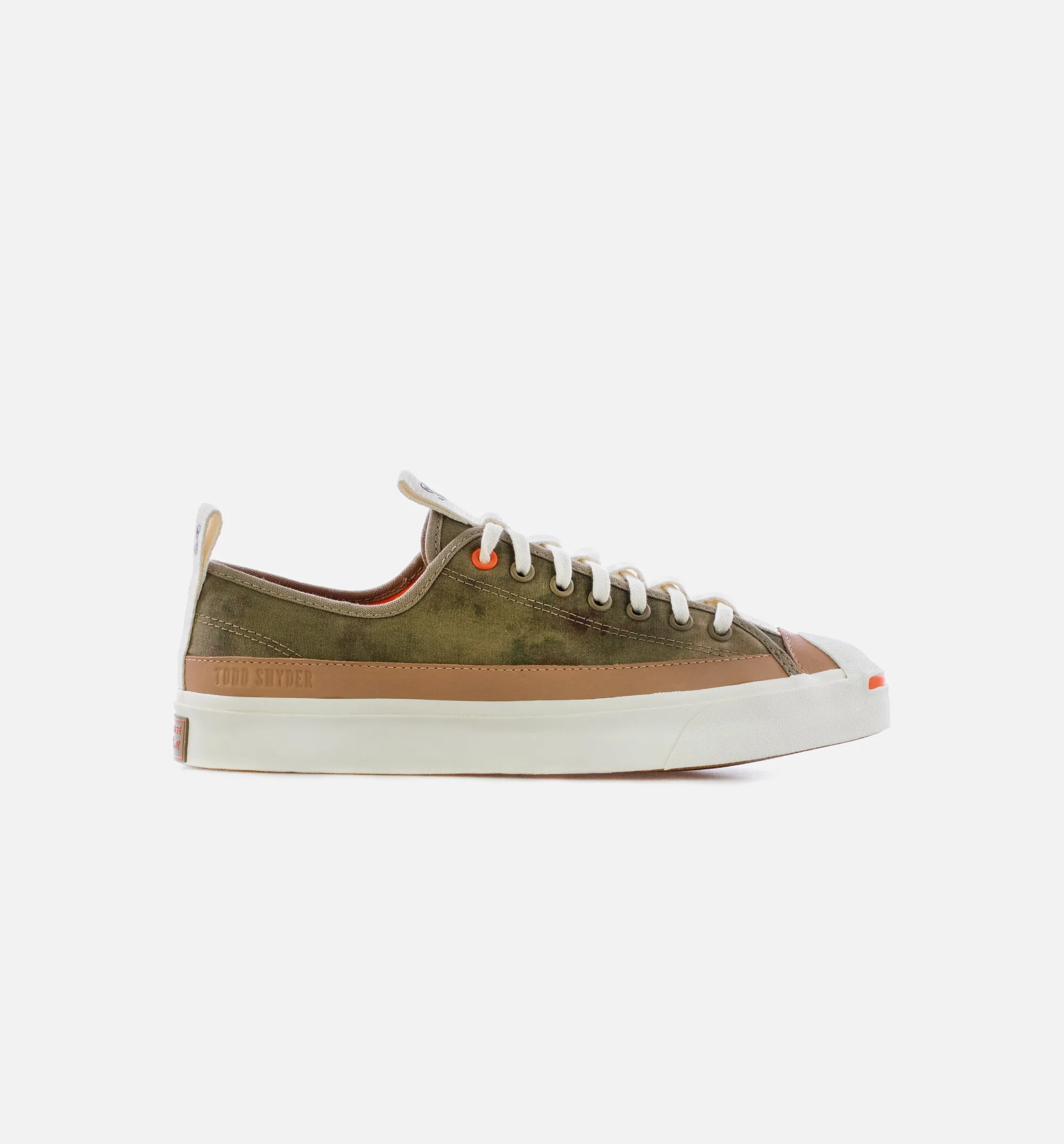 Todd Snyder Jack Purcell OX Mens Lifestyle Shoe - Elmwood/Egret/Champagne Tan