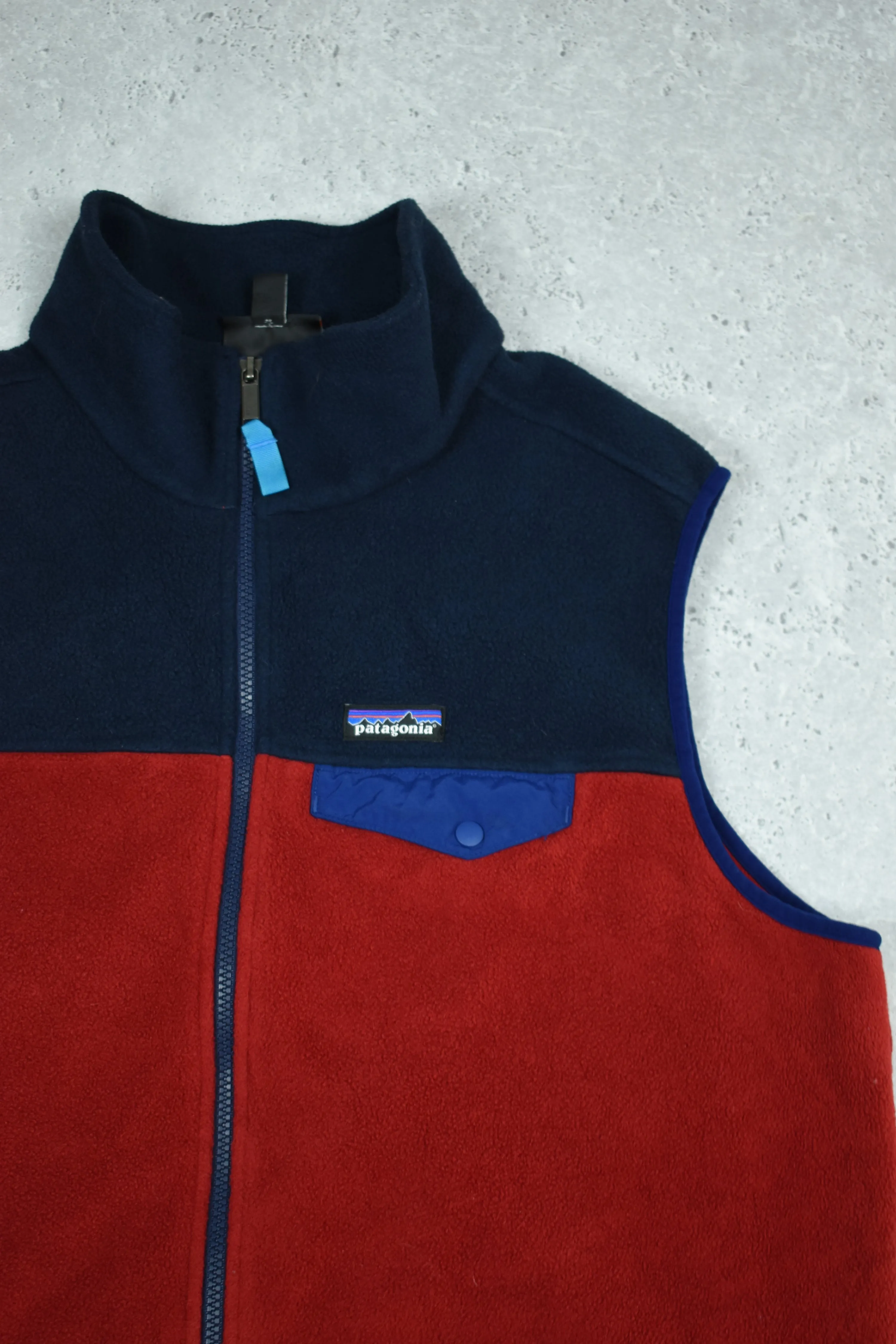 Vintage Patagonia Fleece Vest Two Tone XXL